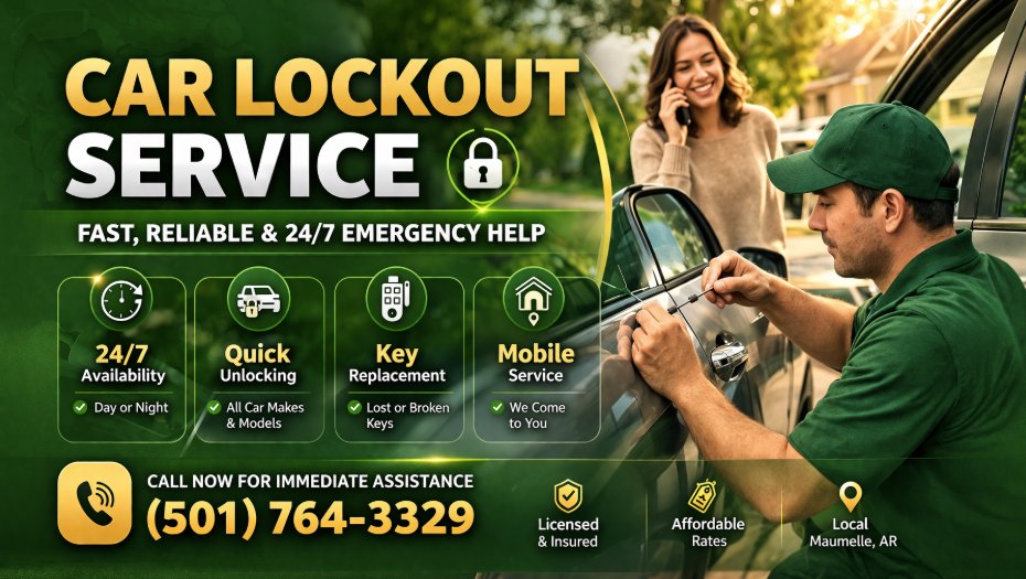 Car Lockout Service in Maumelle AR